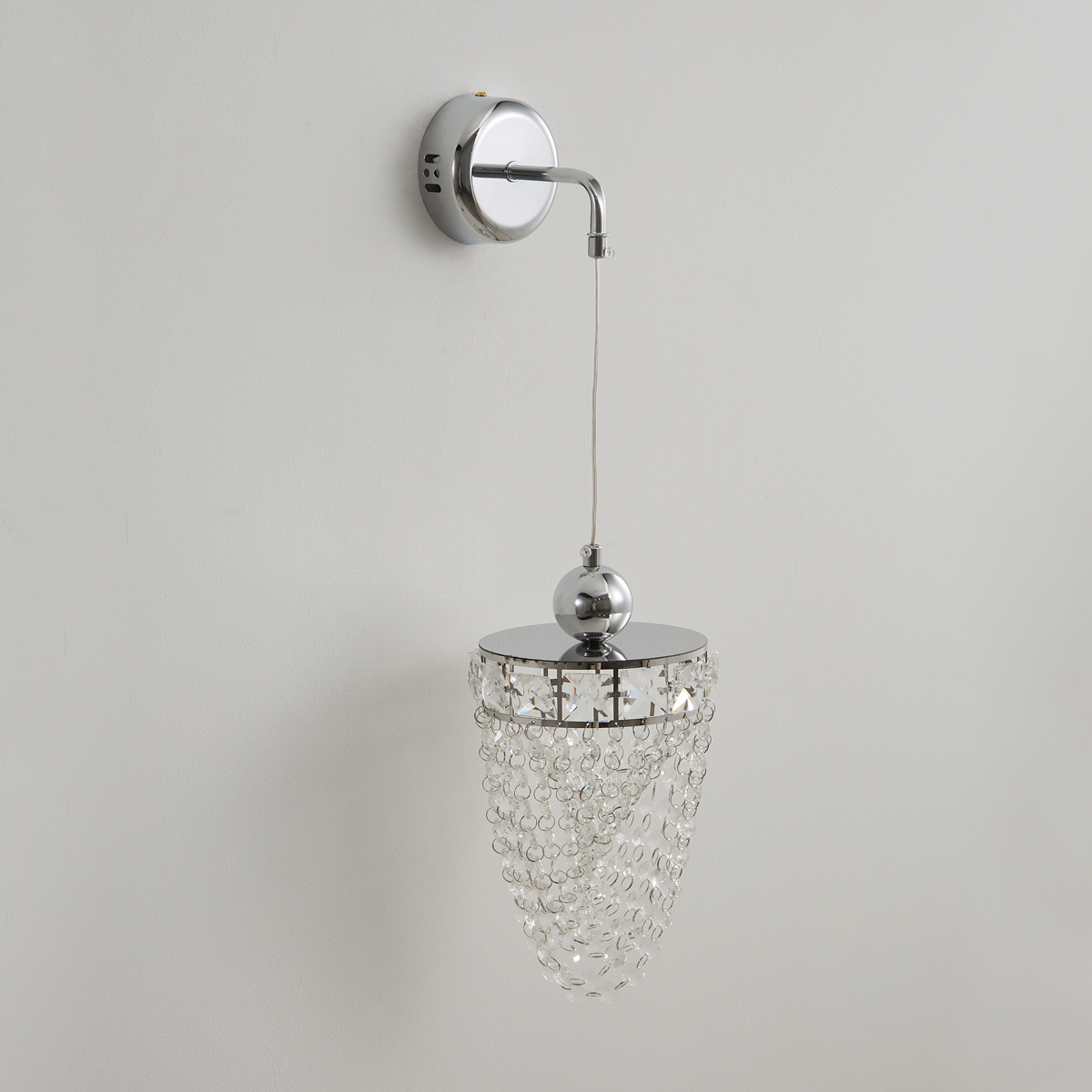 cascading crystal wall lamp 3 cascading crystal wall lamp - Image 3