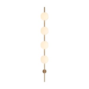 Mid-century modern globe wall sconce