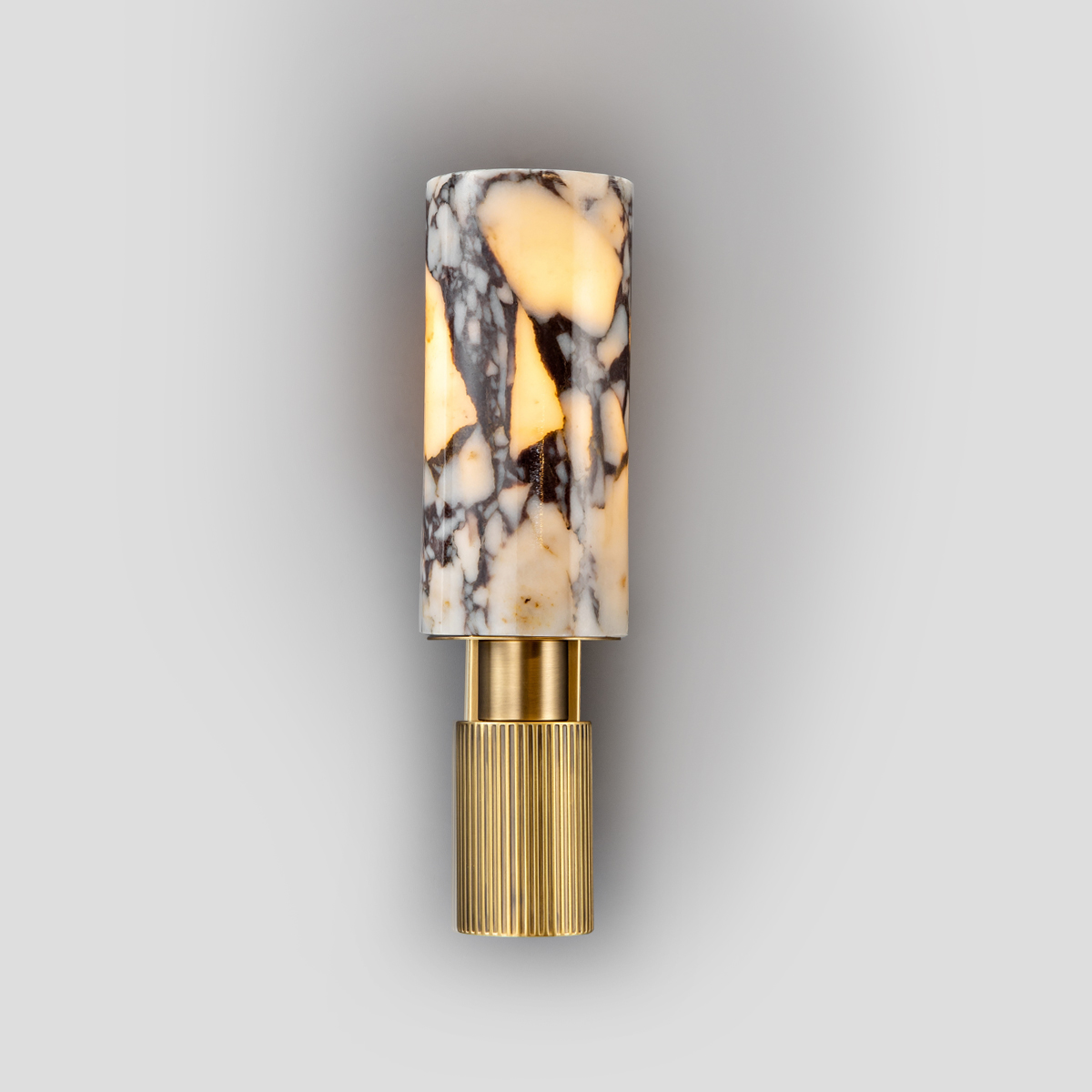 Art Deco Brass Wall Sconce 3 Art Deco Brass Wall Sconce - Image 3