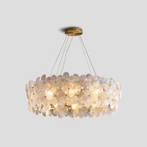 Modern Luxury Flower Petal Chandelier
